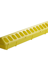 Little Giant Farm Little Giant Plastic 20" Flip Top Feeder - Yellow