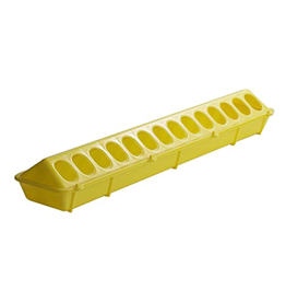Little Giant Farm Little Giant Plastic 20" Flip Top Feeder - Yellow