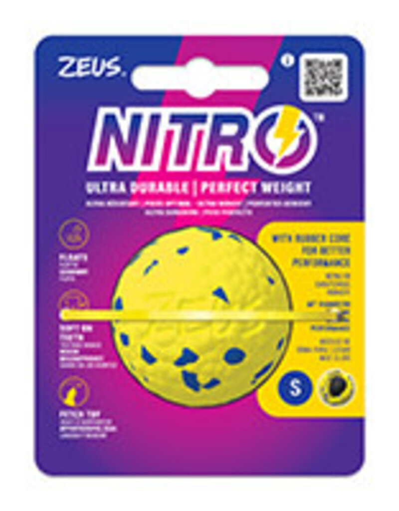 Zeus Nitro Weighted Ball - Small - 5 cm diam. (2 in)