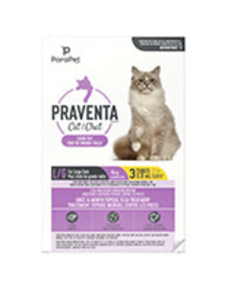 Parapet Parapet Flea Praventa for Large Cats - 3 Tubes