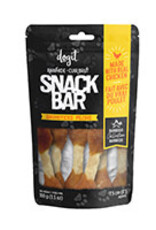 Dogit Dogit SnackBar Chicken & Beefhide Drumsticks 3 in (7.5 cm) - approx 100 g (3.5 oz)