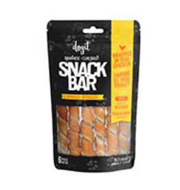 Dogit Dogit SnackBar Chicken-Wrapped Beefhide Spirals - 6 pieces - 5 in (12.7 cm) - approx 80 g (2.8 oz)
