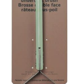 DexyPaws DexyPaws Double-Sided Metal Desheding Undercoat Brush