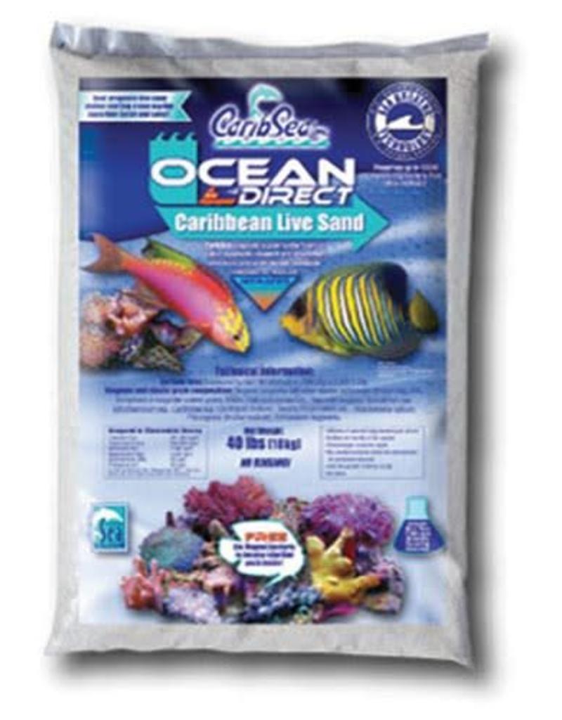 CaribSea Caribsea Ocean Direct Caribbean Live Sand - 40 lb