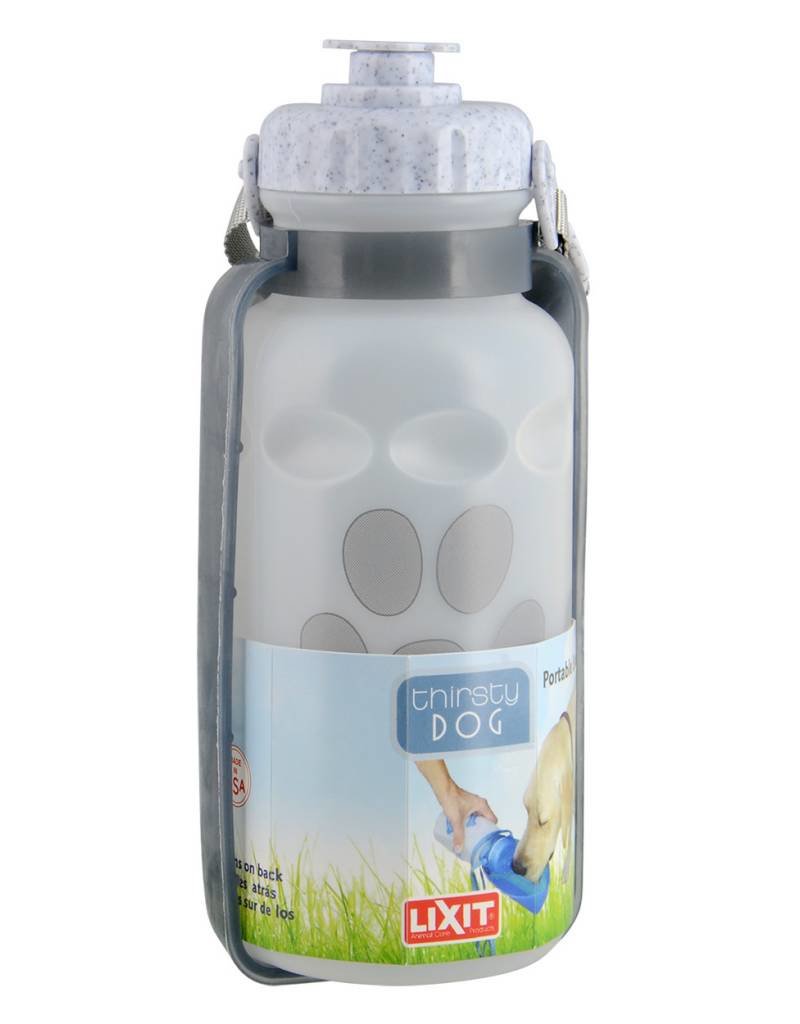 Lixit Thirsty Dog Portable Water Bottle - 20 fl oz