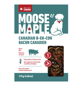 Moose & Maple Moose & Maple Canadian B-eh-con - Bacon Bits Dog Treats 115g