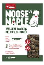 Moose & Maple Moose & Maple Walleye Wafers Dog Treats 75g