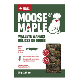 Moose & Maple Moose & Maple Walleye Wafers Dog Treats 75g