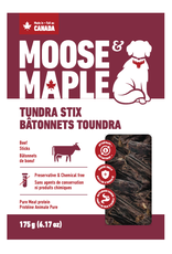 Moose & Maple Moose & Maple Tundra Stix - Beef Sticks Dog Treats 175g