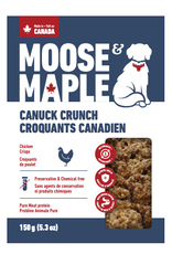 Moose & Maple Moose & Maple Canuck Crunch - Chicken Crisps Dog Treats 150g
