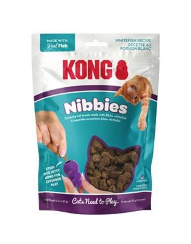 Kong Kong Cat Nibbies Whitefish Treats 2oz