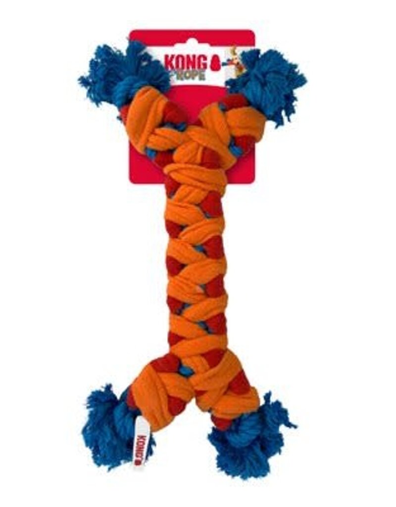 Kong Kong Rope Rally Bone Medium