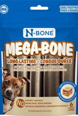 N-Bone N-Bone Mega Bone Long Lasting Chew Sticks for Dogs - Peanut Butter & Jelly 6pk (16.8oz)