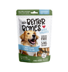 Zeus Better Bones - Milk Flavor - Chicken-Wrapped Twists - 10 pack