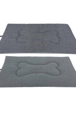 Burgham Cumfy Beds Fleece Mat Grey 36"
