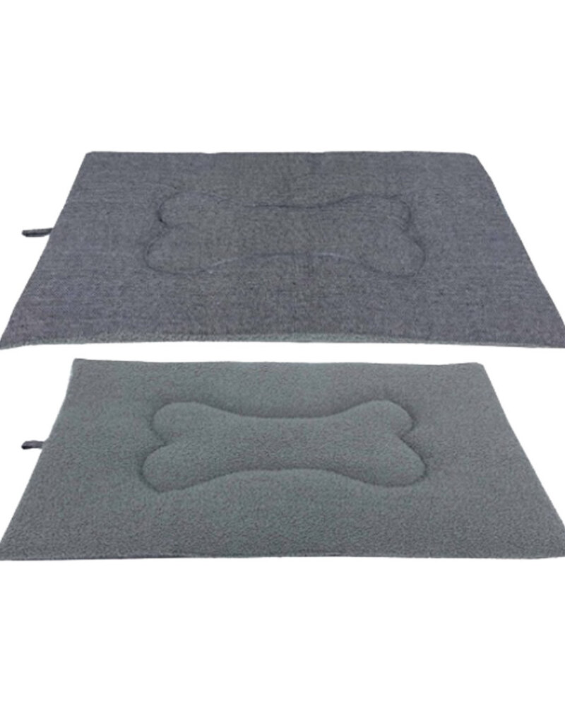 Burgham Cumfy Beds Fleece Mat Grey 36"
