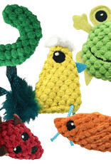 Multipet Knobby Knits Cat Toy - Assorted 1pc