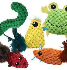 Multipet Knobby Knits Cat Toy - Assorted 1pc