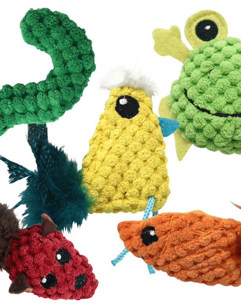 Multipet Knobby Knits Cat Toy - Assorted 1pc