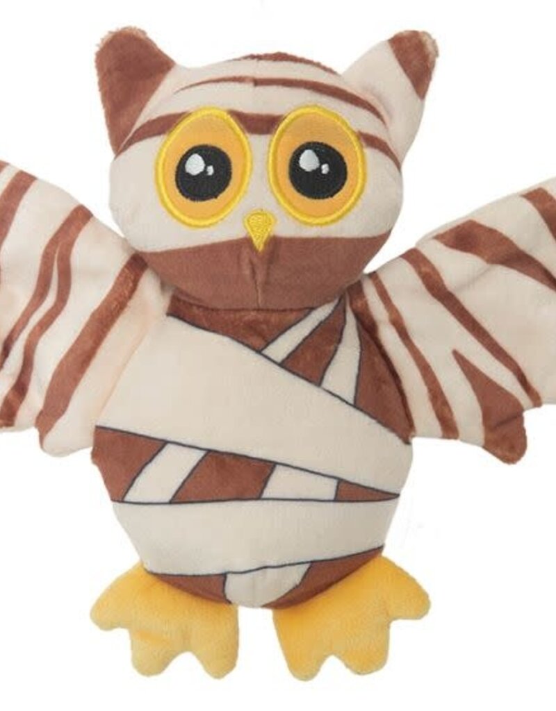 snugarooz Snugarooz Halloween Mummy Bat Dog Toy - 8in
