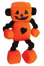snugarooz Snugarooz Halloween Jack O Bot Dog Toy - 13in