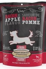Oven Baked Tradition Grain Free Bacon & Apple Dog Treat 454g