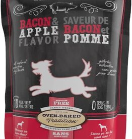 Oven Baked Tradition Grain Free Bacon & Apple Dog Treat 454g