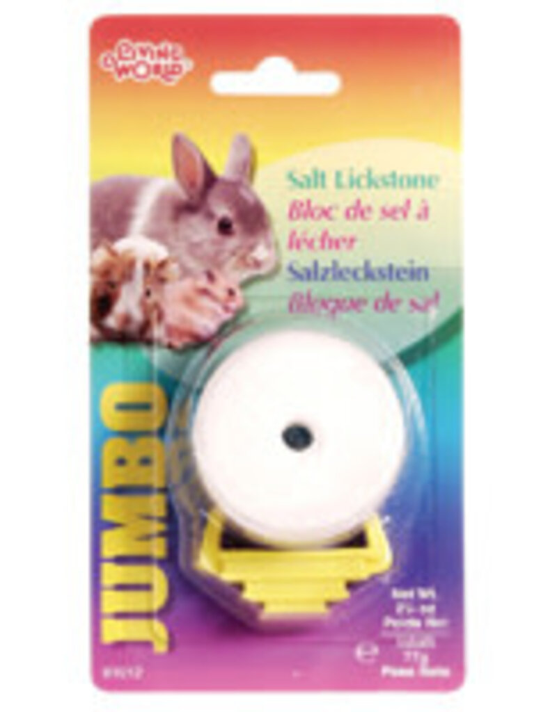Living World Jumbo Salt Lickstone - 77 g (2.7 oz)