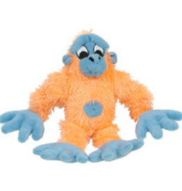 Dogit Dogit "Puppy Luvz" Plush Dog Toy with Squeaker - Orange Gorilla