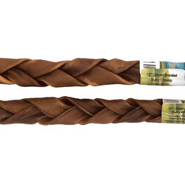 Nature's Own Dog Chews Bulk - Braided Bully Chomp 12"