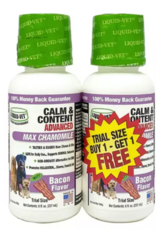 Liquid Vet Liquid Vet Canine Calm & Content Advanced - Bacon Flavour 8oz (2 pk)