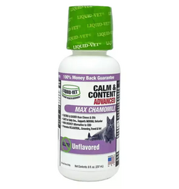 Liquid Vet Liquid Vet Feline Calm & Content Advance - Unflavoured 8oz