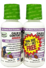 Liquid Vet Liquid Vet Canine Calm & Content Advanced - Chicken Flavour 8oz (2 pk)