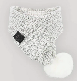 Canada Pooch Canada Pooch Après Ski Pom Pom Scarf Snowy Fox - Large