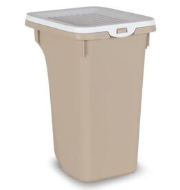 Bergamo Crocky Dog Food Container - Small 4.8L - Mocaccino