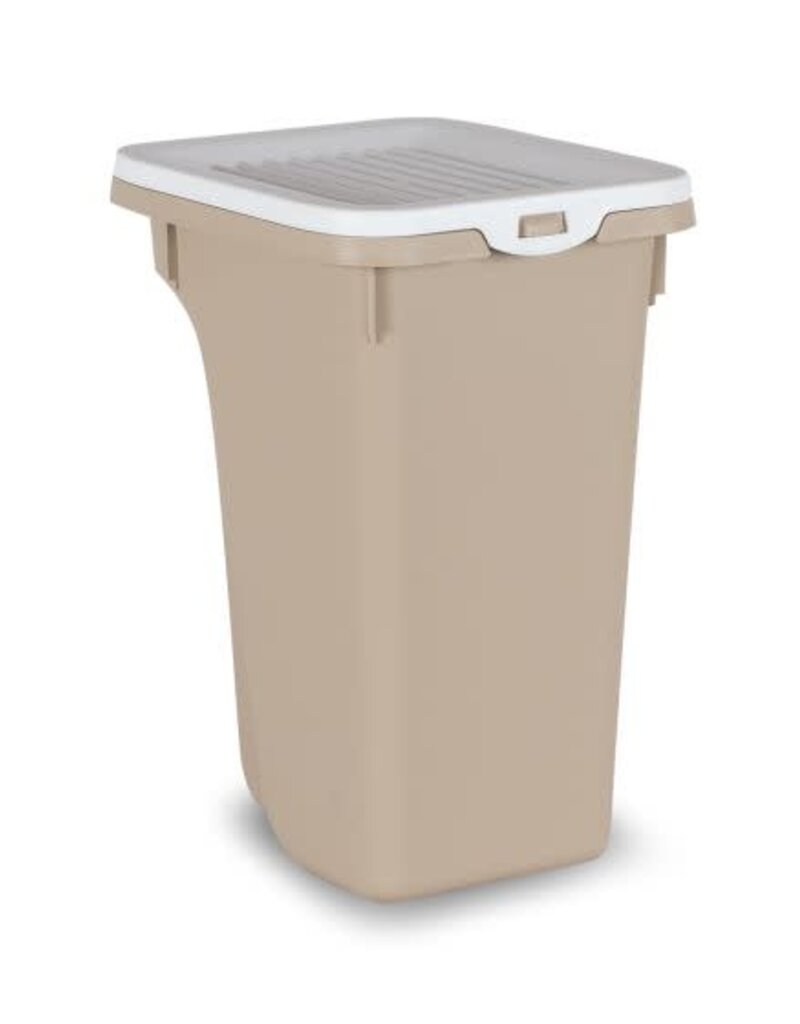 Bergamo Crocky Dog Food Container - Small 4.8L - Mocaccino