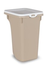 Bergamo Crocky Dog Food Container - Small 4.8L - Mocaccino