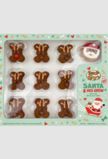 Bosco and Roxy's Cookie - Bosco and Roxy's Prepackaged Santa & Reindeer Crew 10pk