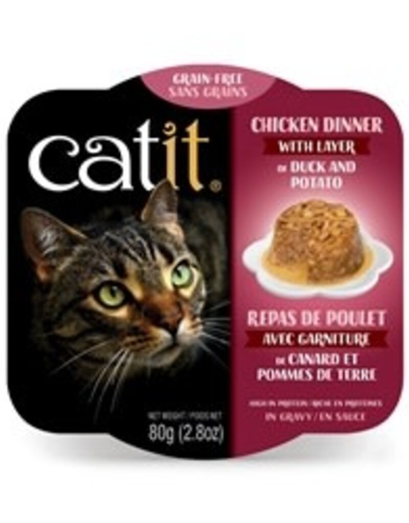 Catit Catit Chicken Dinner with Duck & Potato - 80 g (2.8 oz)