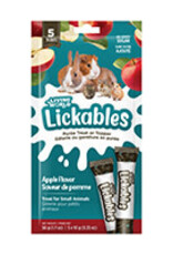 Living World Lickables Small Animal Treat - Apple Flavour - 5 Tubes (10 g)