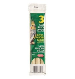 Living World Sand Perch Covers for Cockatiels - 3 pack