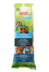 Living World Cockatiel Sticks Fruit Flavour - 2 pack