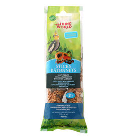 Living World Cockatiel Sticks Fruit Flavour - 2 pack
