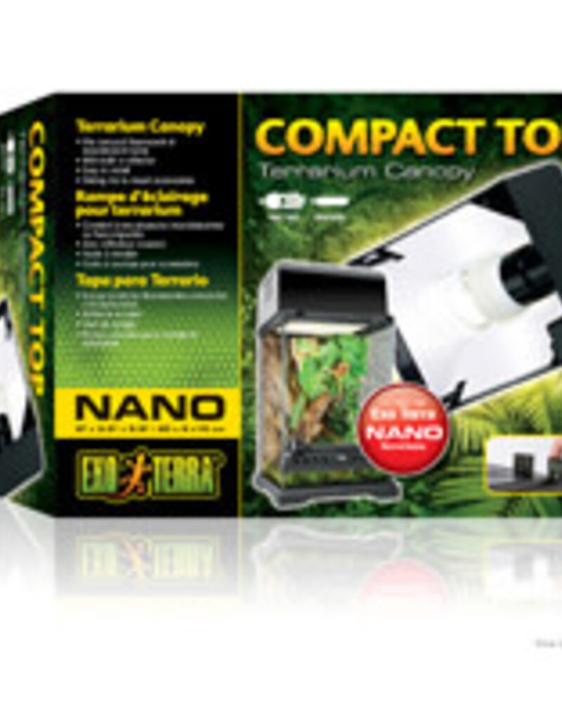 Exo Terra Exo Terra Compact Top - Nano - 20 x 9 x 15 cm (8in x 3.5in x 5.9in)