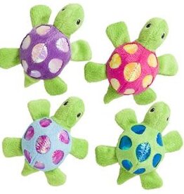 Spot Spot Shimmer Glimmer Turtle with Catnip Cat Toy
