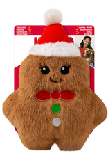 Kong Kong Holiday Snuzzles Gingerbread Man Dog Toy - Medium