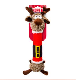 Kong Kong Holiday Shakers Luvs Reindeer Dog Toy - Medium
