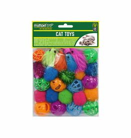 Multipet Value Pack Cat Toys - 24pc