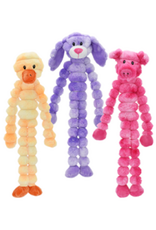Multipet Crimpy Cuddlerz Assorted Dog Toy - Medium 18"