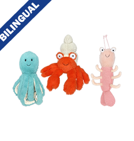 Multipet Margaritaville Coral Reefers Assorted Dog Toy